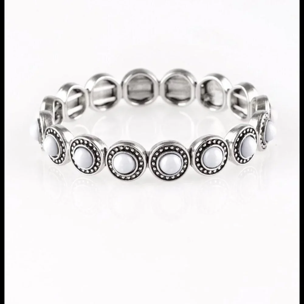 🆕 Globetrotter Goal Silver Bracelet NWT